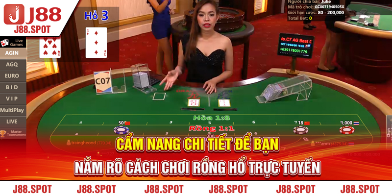 Cẩm nang chi tiết để bạn nắm rõ cách chơi Rồng Hổ trực tuyến