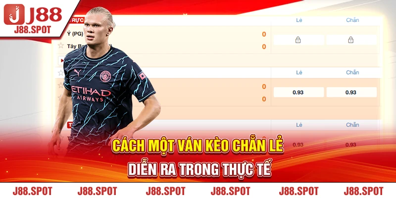 Cách một ván kèo Chẵn Lẻ diễn ra trong thực tế