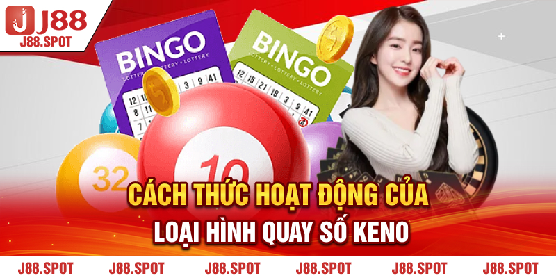 Cách thức hoạt động của loại hình quay số Keno